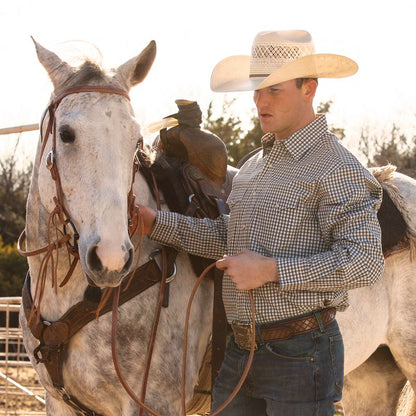 American Hats 15 Star Wheat 4-1/2in. Brim Straw Cowboy Hat