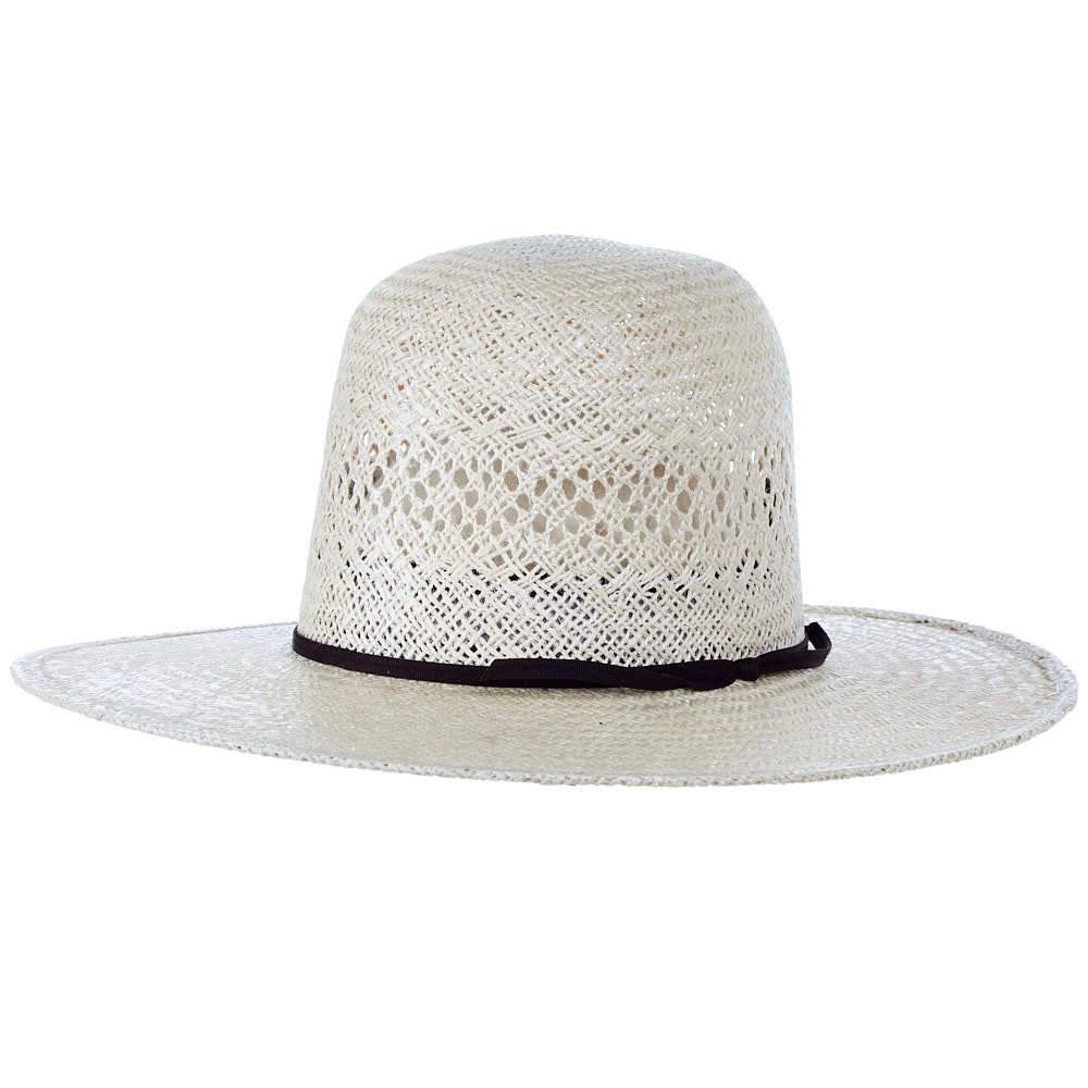 Open Crown 4-1/4in. Brim Straw Cowboy Hat