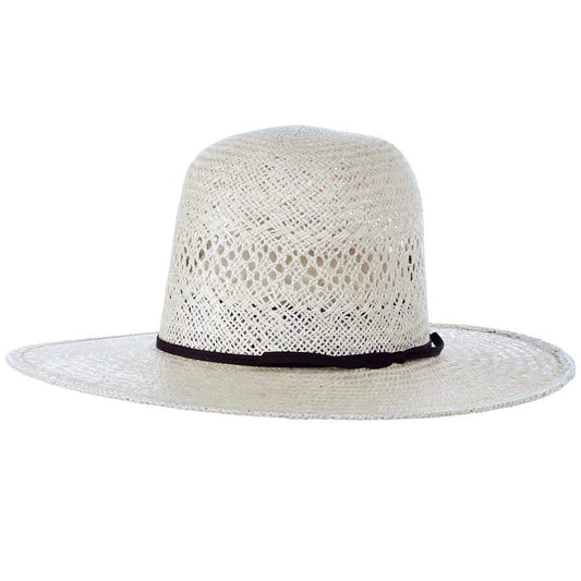 Open Crown 4-1/4in. Brim Straw Cowboy Hat