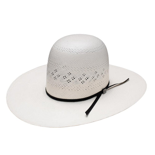 1/4 Inch Brim Open Crown Straw Hat