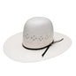 1/4 Inch Brim Open Crown Straw Hat