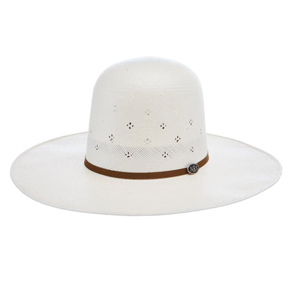 Shibahue Hats 20X Shantung 4 1/4in Brim Open Crown 4 Line Whiskey Band Hat