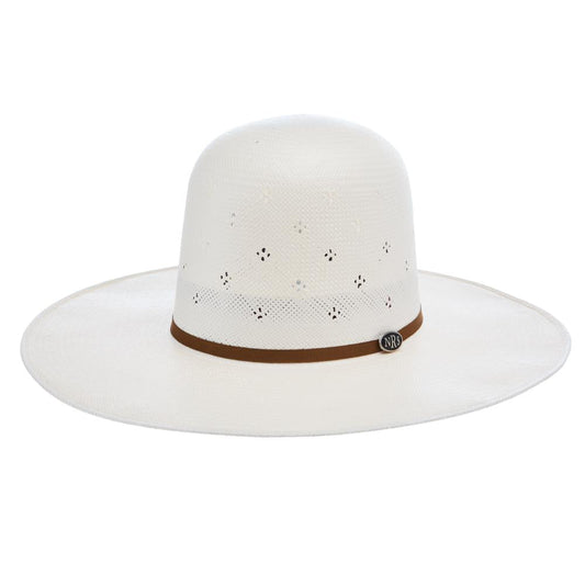 Shibahue Hats 20X Shantung 4 1/4in Brim Open Crown 4 Line Whiskey Band Hat