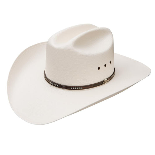 Hats 10X Llano 4 1/4in Brim Precreased Straw Hat