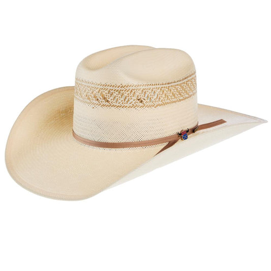 Shibahue USTRC 20X Wildfire 4 1/4in Brim Precreased Straw Hat