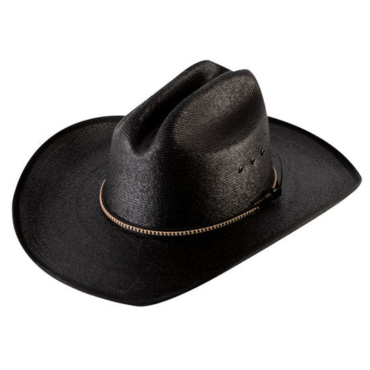 Asphalt Cowboy Palm Leaf Hat