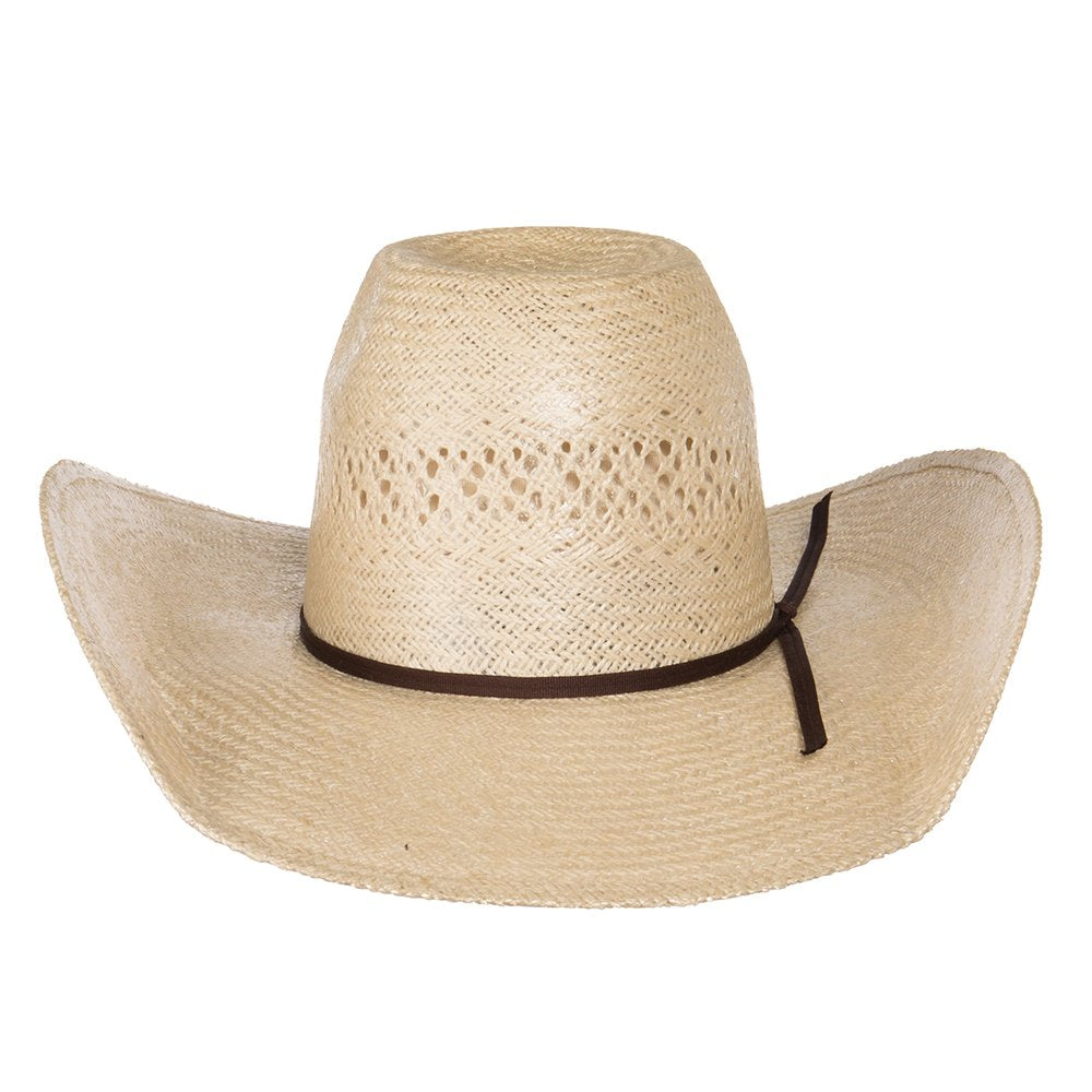Open Crown 4-1/4in. Brim Straw Cowboy Hat