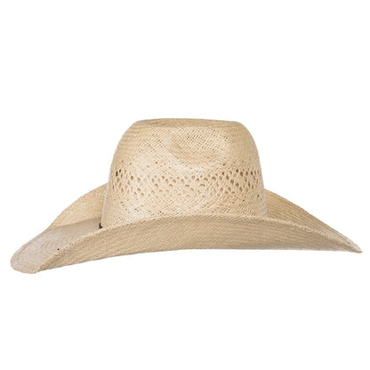 Open Crown 4-1/4in. Brim Straw Cowboy Hat